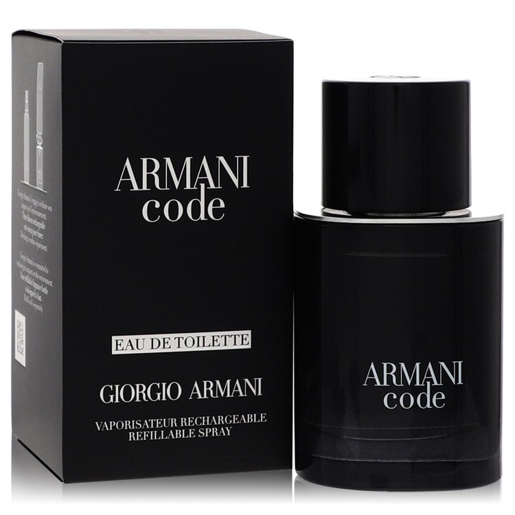 Armani Code by Giorgio Armani Eau De Toilette Spray Refillable 1.7 oz Armani Code by Giorgio Armani Eau De Toilette Spray Refillable 1.7 oz